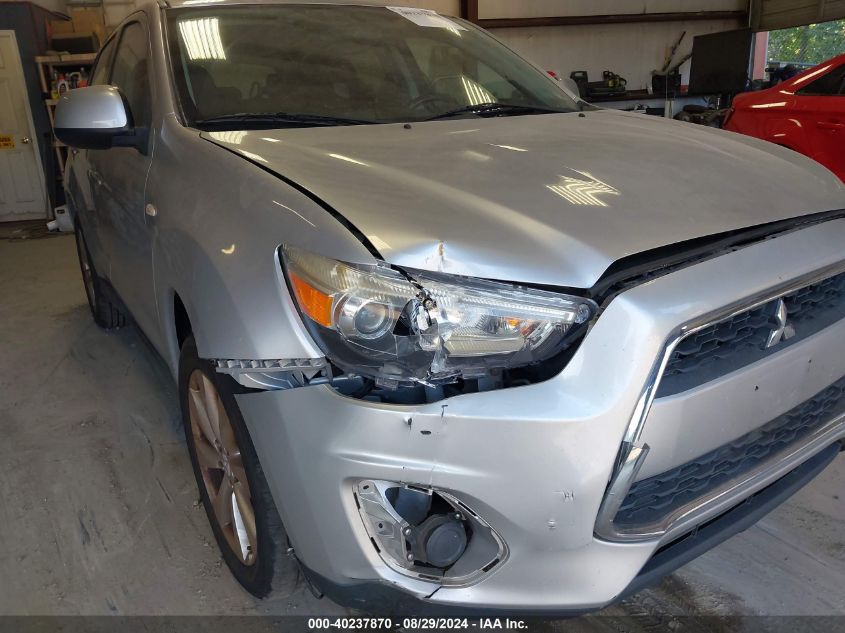 2014 Mitsubishi Outlander Sport Es VIN: 4A4AP3AU6EE028696 Lot: 40237870