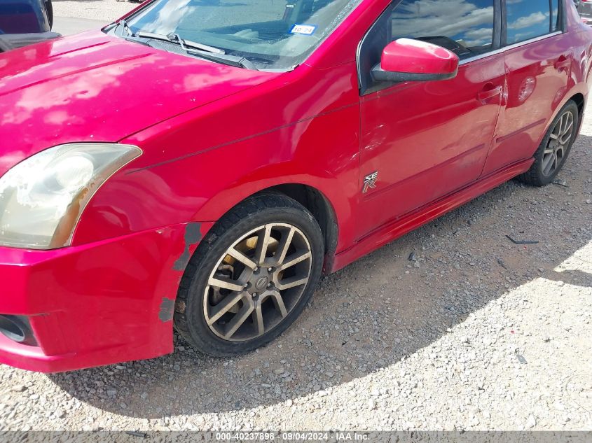 2008 Nissan Sentra Se-R Spec V VIN: 3N1CB61E48L644736 Lot: 40237898