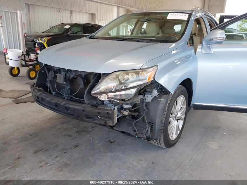 2010 Lexus Rx 450H VIN: JTJBC1BA1A2408599 Lot: 40237910