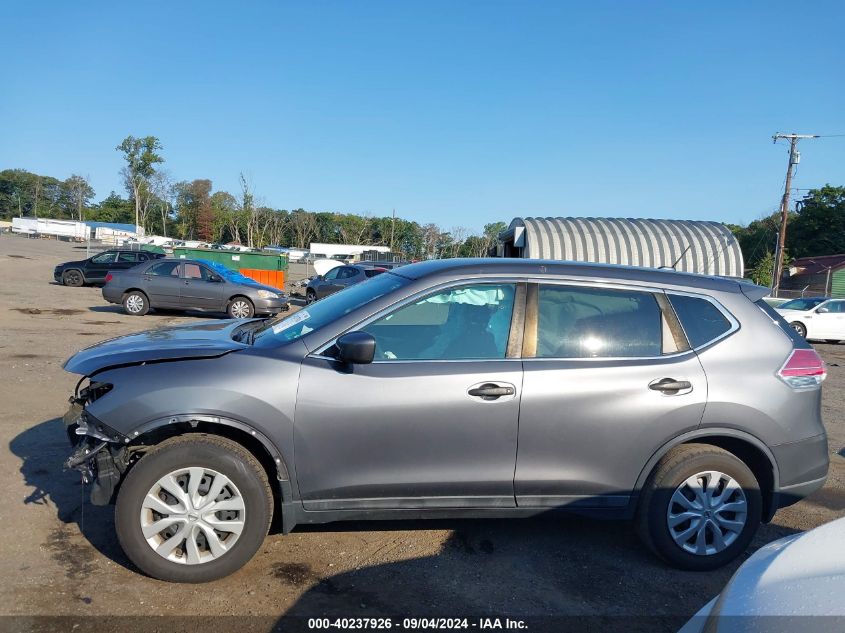 2016 Nissan Rogue S/Sl/Sv VIN: 5N1AT2MM9GC920055 Lot: 40237926