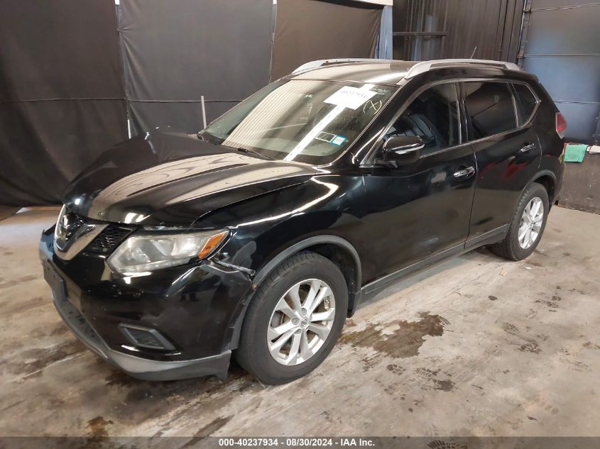 KNMAT2MV1FP554211 2015 NISSAN ROGUE - Image 2