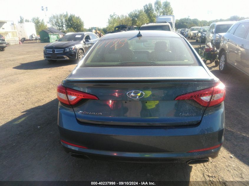 2017 Hyundai Sonata Limited VIN: 5NPE34AF3HH458413 Lot: 40237998