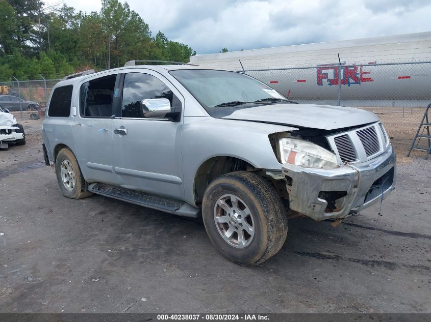 2004 Nissan Pathfinder Armada Le/Se/Se Off-Road VIN: 5N1AA08AX4N728167 Lot: 40238037