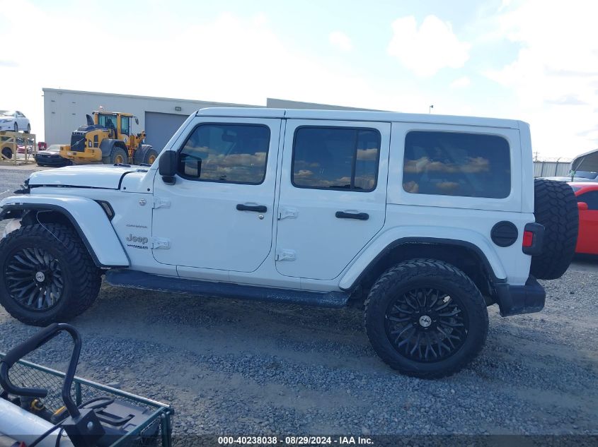 2020 Jeep Wrangler Unlimited Sahara VIN: 1C4HJXEN3LW109292 Lot: 40238038