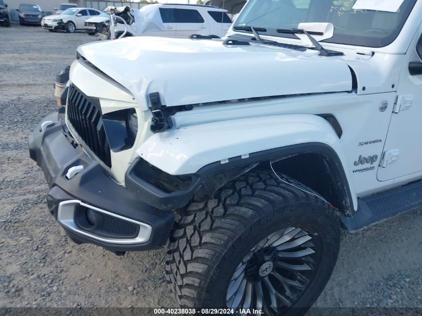 2020 Jeep Wrangler Unlimited Sahara VIN: 1C4HJXEN3LW109292 Lot: 40238038