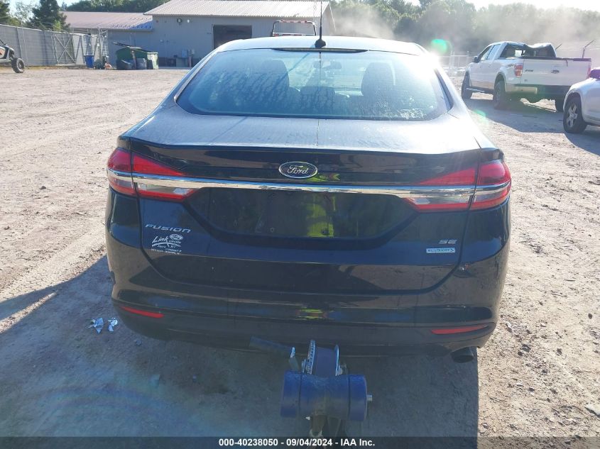 2018 Ford Fusion Se VIN: 3FA6P0HD2JR167318 Lot: 40238050