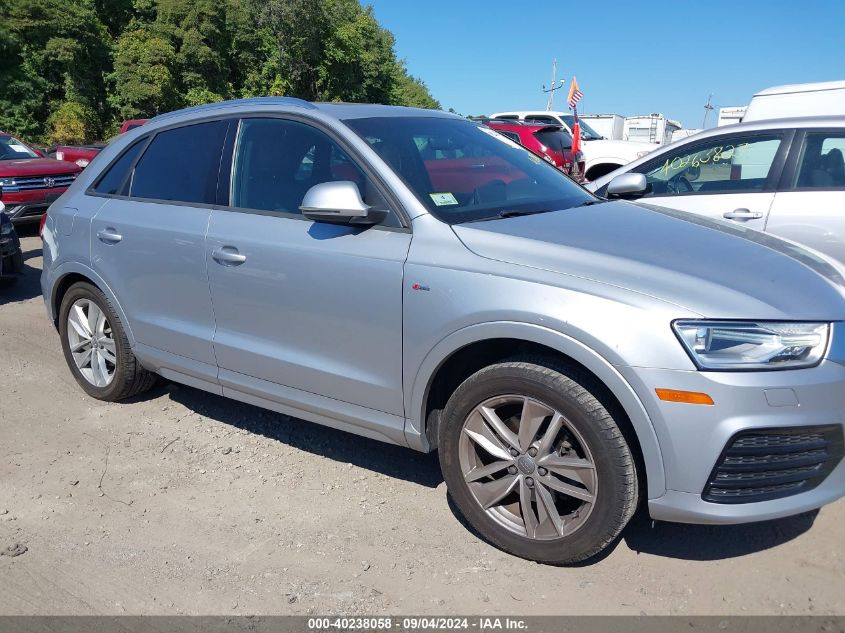 2018 Audi Q3 2.0T Premium/2.0T Sport Premium VIN: WA1ECCFS3JR027000 Lot: 40238058