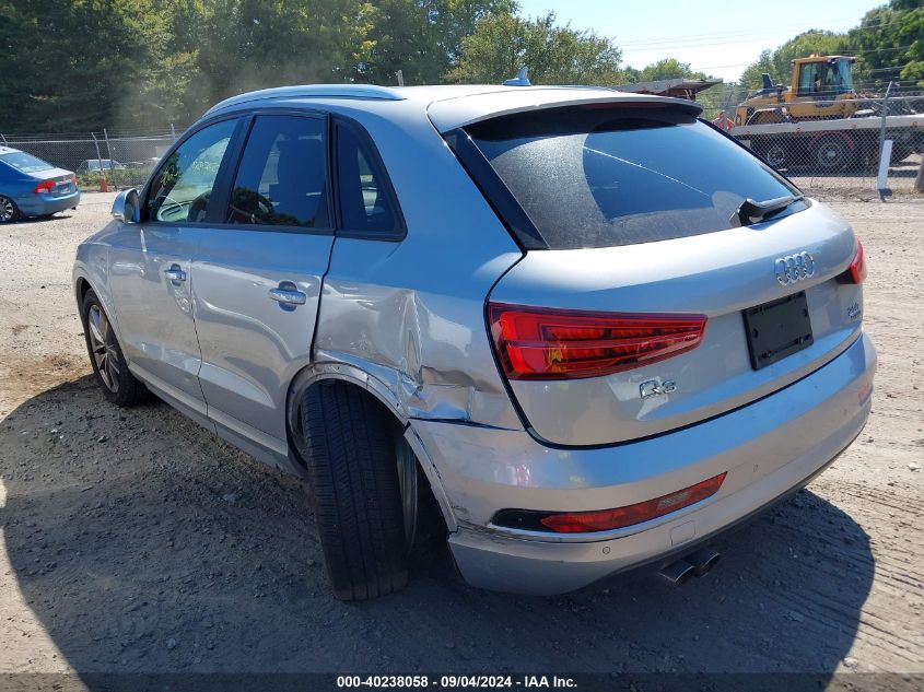 2018 Audi Q3 2.0T Premium/2.0T Sport Premium VIN: WA1ECCFS3JR027000 Lot: 40238058