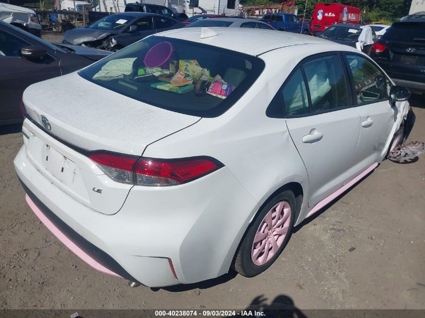 2020 Toyota Corolla Le VIN: JTDEPRAE0LJ029769 Lot: 40238074