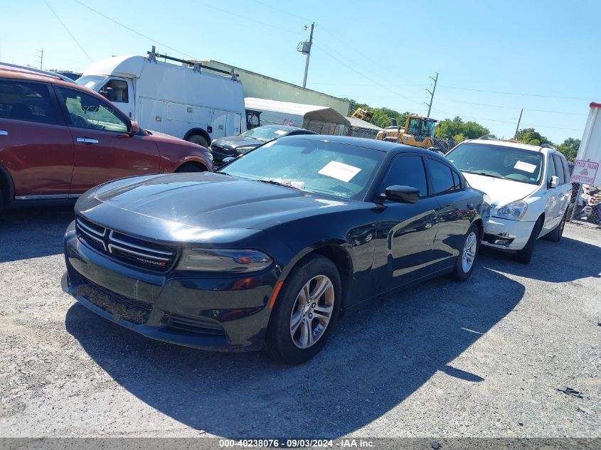 2C3CDXBG8FH790953 2015 DODGE CHARGER - Image 2