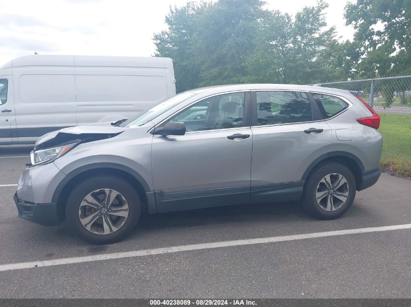 2018 Honda Cr-V Lx VIN: 2HKRW6H39JH213377 Lot: 40330505