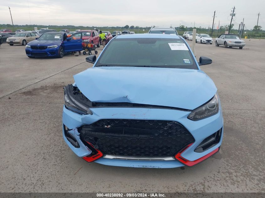 2019 Hyundai Veloster N VIN: KMHT36AH2KU002903 Lot: 40238092