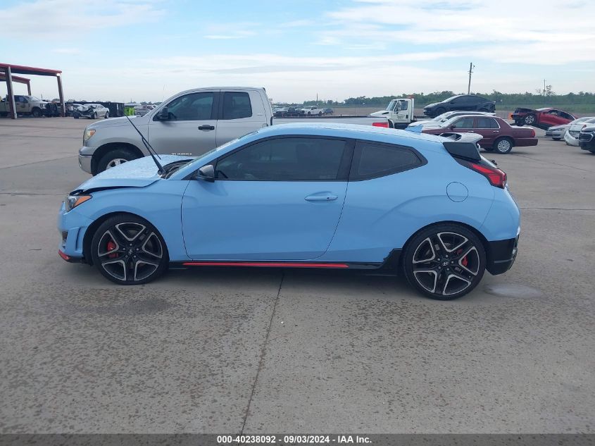 2019 Hyundai Veloster N VIN: KMHT36AH2KU002903 Lot: 40238092