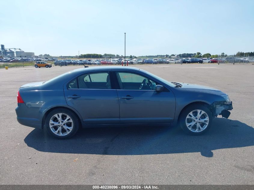 2012 Ford Fusion Se VIN: 3FAHP0HA5CR398313 Lot: 40238096