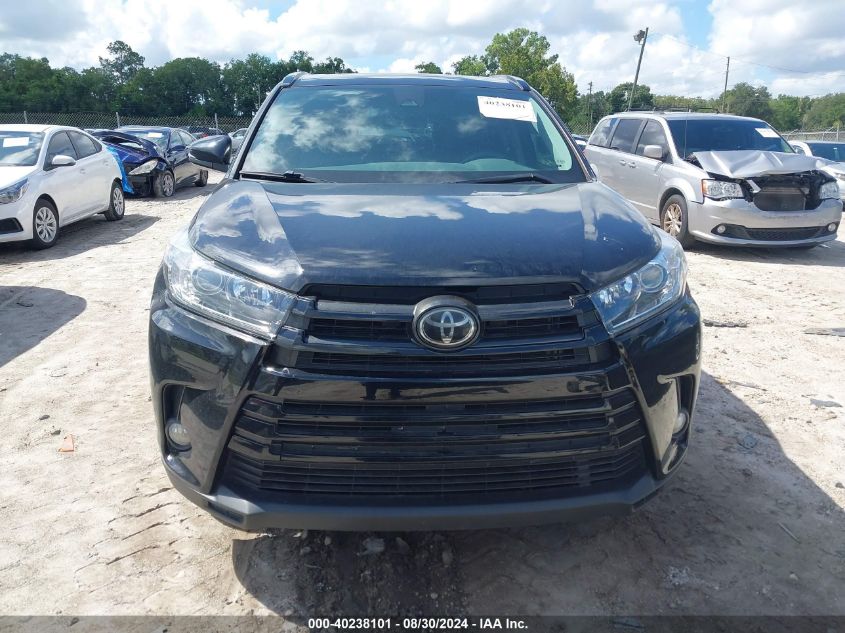 2017 Toyota Highlander Se VIN: 5TDKZRFH8HS522576 Lot: 40238101