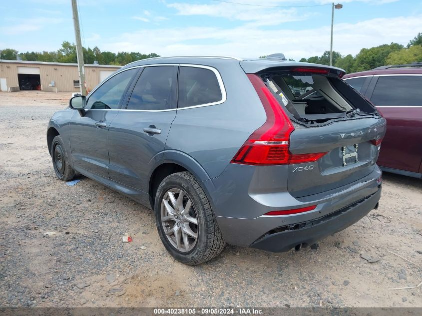 2020 Volvo Xc60 T5 Momentum VIN: YV4102DK4L1531452 Lot: 40238105