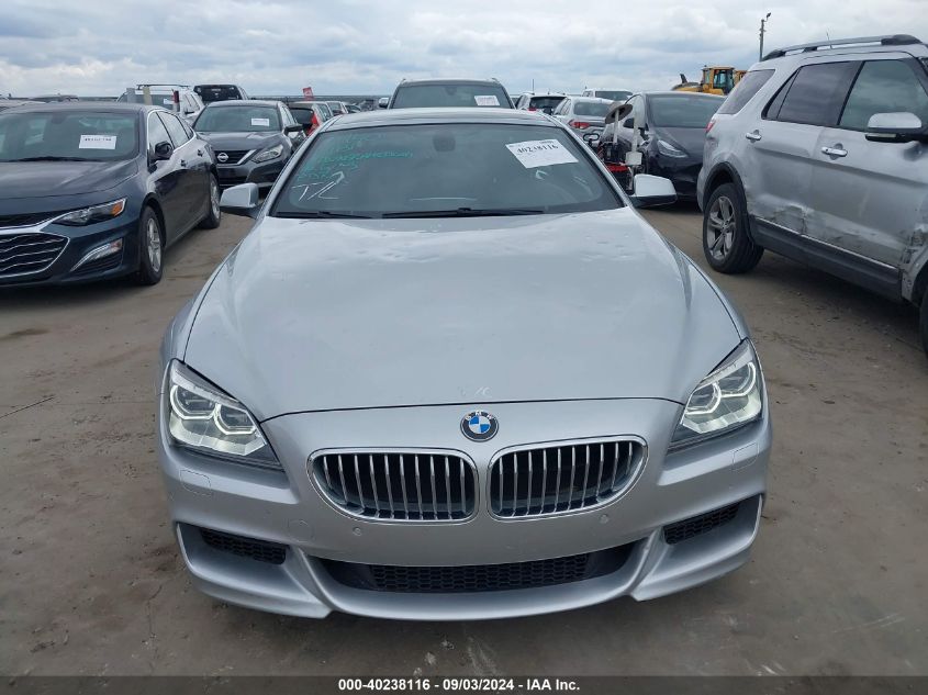 2012 BMW 650I xDrive VIN: WBALX5C58CC893922 Lot: 40238116