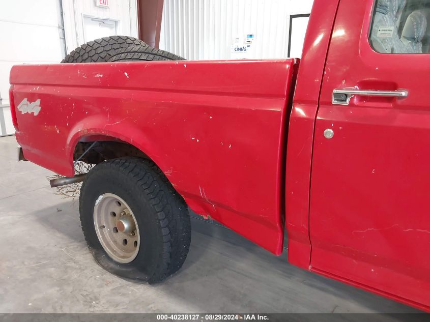 1996 Ford F150 VIN: 1FTEF14N9TLA51273 Lot: 40238127