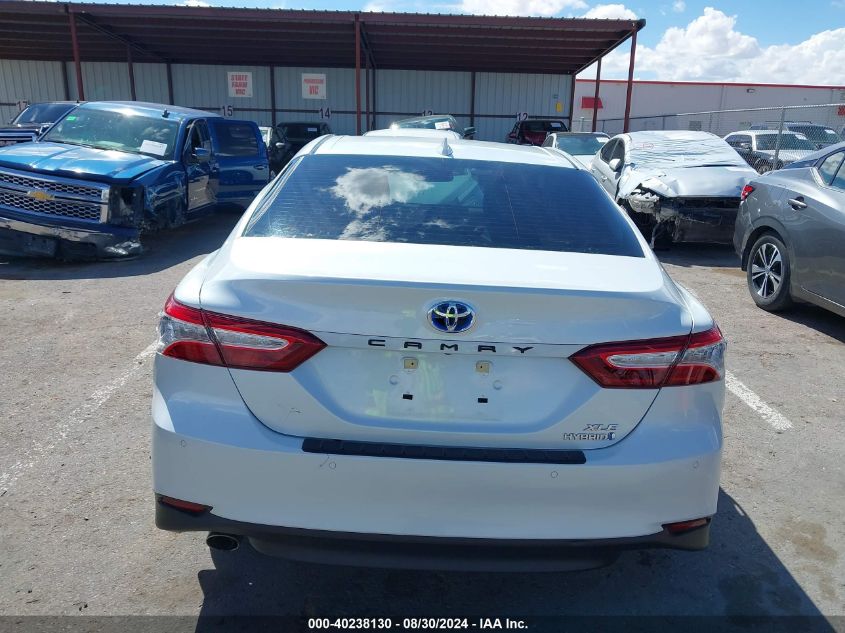 2020 Toyota Camry Xle Hybrid VIN: 4T1F31AK1LU012481 Lot: 40238130