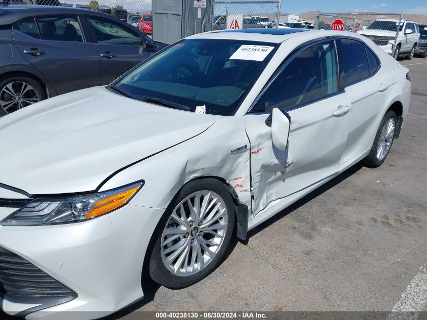 2020 Toyota Camry Xle Hybrid VIN: 4T1F31AK1LU012481 Lot: 40238130