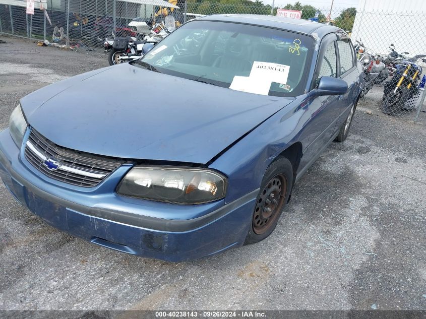 2000 Chevrolet Impala VIN: 2G1WF55E1Y9246902 Lot: 40238143