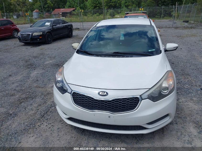 2016 Kia Forte Lx VIN: KNAFX4A65G5572210 Lot: 40238149