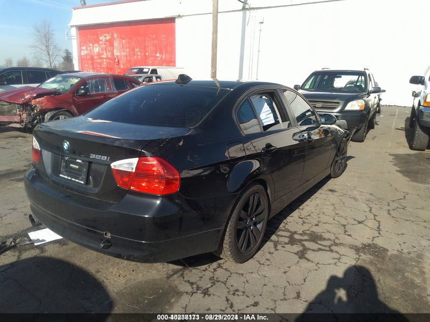2008 BMW 328I VIN: WBAVA33578FV66979