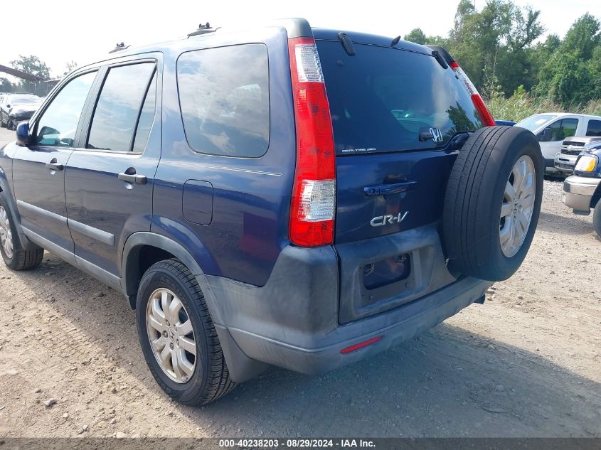 2005 Honda Cr-V Ex VIN: SHSRD78885U302796 Lot: 40238203