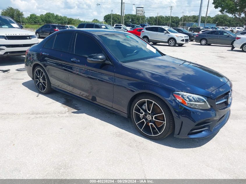 55SWF8DBXKU321811 2019 MERCEDES-BENZ C CLASS - Image 1