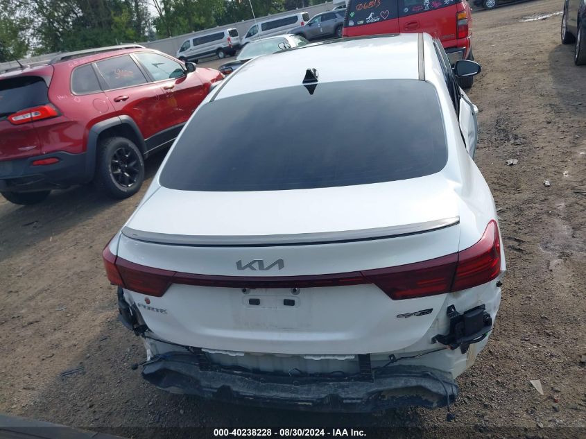 2022 Kia Forte Gt-Line VIN: 3KPF54AD3NE491876 Lot: 40238228