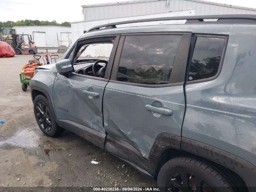 2018 Jeep Renegade Altitude Fwd VIN: ZACCJABB1JPH43096 Lot: 40238238