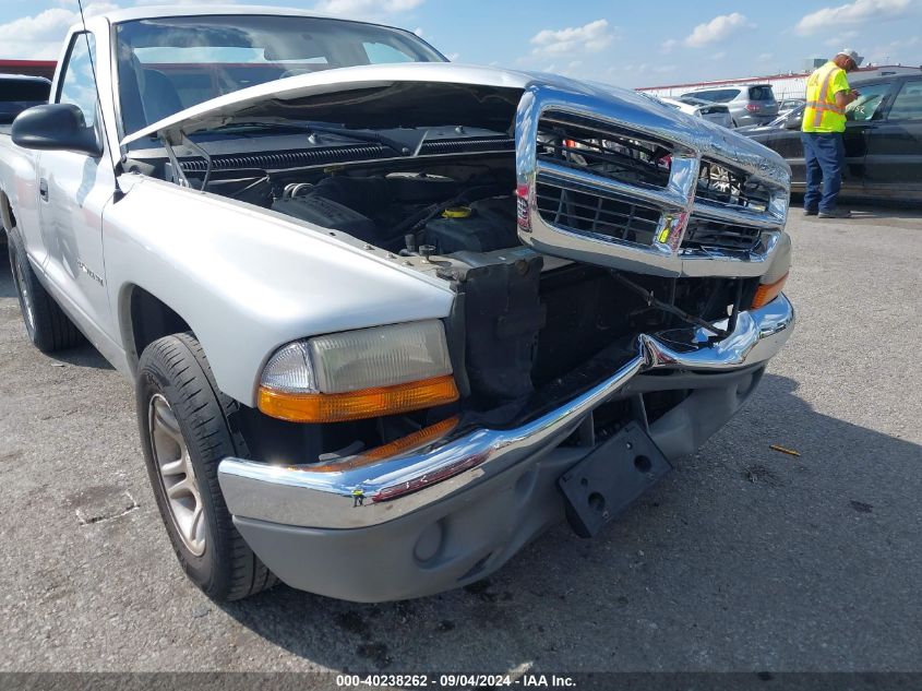 2001 Dodge Dakota Slt/Sport VIN: 1B7FL26X31F158839 Lot: 40238262