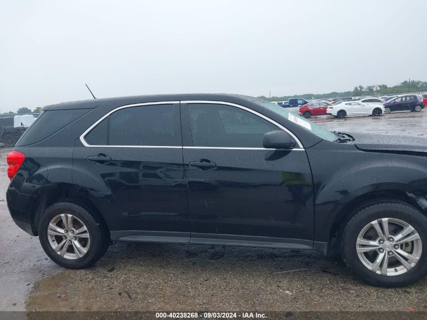 2014 Chevrolet Equinox Ls VIN: 2GNALAEK1E6323832 Lot: 40238268