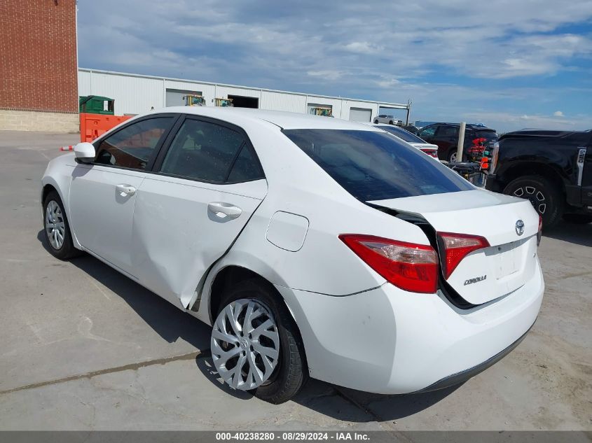 2017 Toyota Corolla Le VIN: 5YFBURHE7HP649491 Lot: 40238280