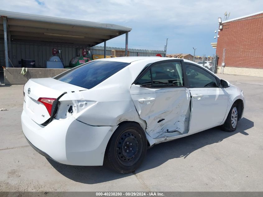 2017 Toyota Corolla Le VIN: 5YFBURHE7HP649491 Lot: 40238280