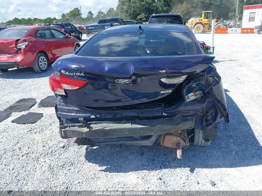 2013 Hyundai Elantra Limited VIN: 5NPDH4AE7DH219770 Lot: 40238295