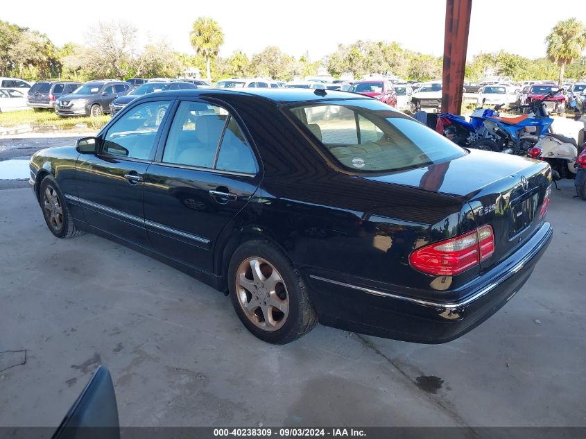 2002 Mercedes-Benz E 320 Special Edition VIN: WDBJF65J02B426817 Lot: 40238309