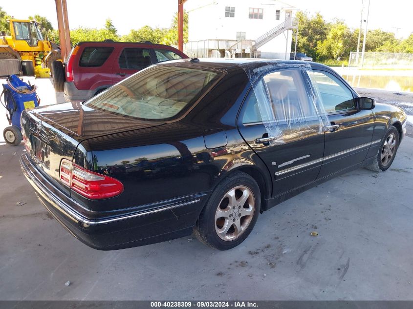 2002 Mercedes-Benz E 320 Special Edition VIN: WDBJF65J02B426817 Lot: 40238309