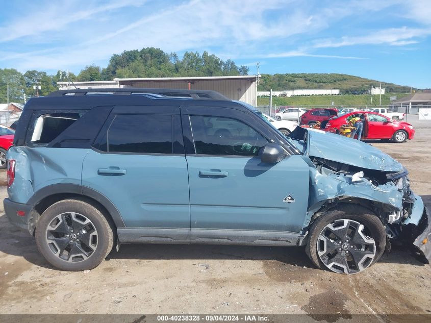 2022 Ford Bronco Sport Outer Banks VIN: 3FMCR9C64NRD52895 Lot: 40238328