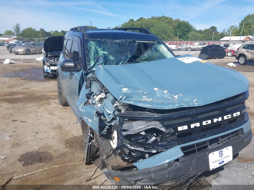 2022 Ford Bronco Sport Outer Banks VIN: 3FMCR9C64NRD52895 Lot: 40238328