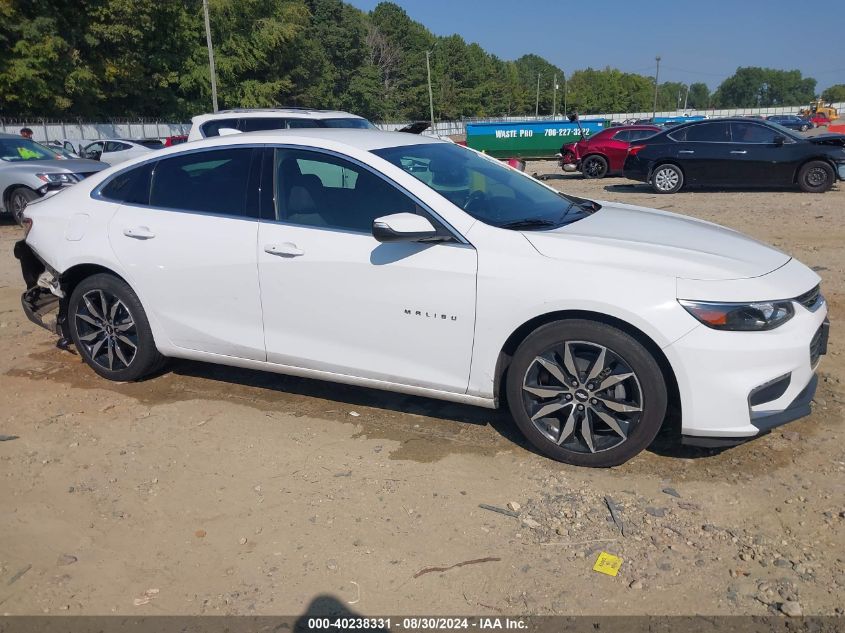 2018 Chevrolet Malibu Lt VIN: 1G1ZD5ST2JF277692 Lot: 40238331