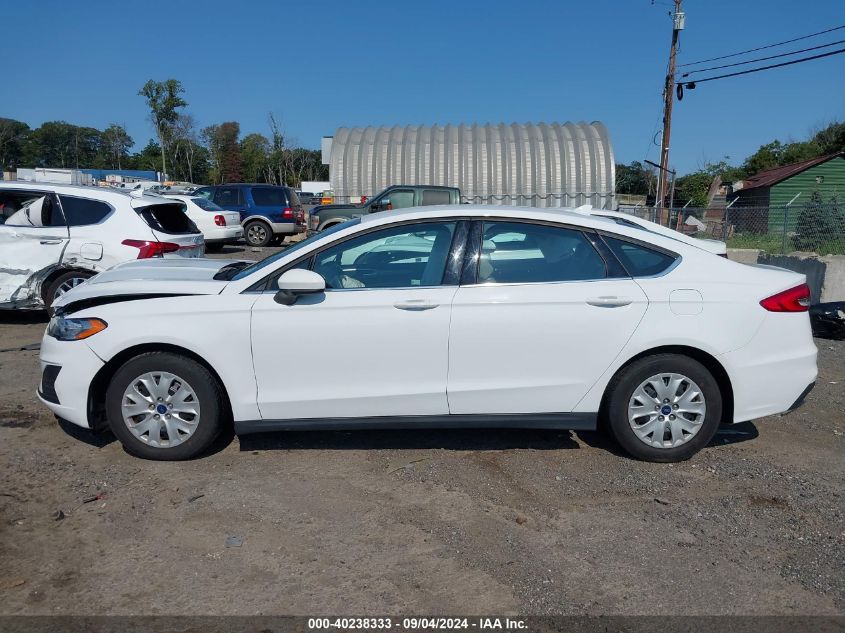 2020 FORD FUSION S - 3FA6P0G73LR121298