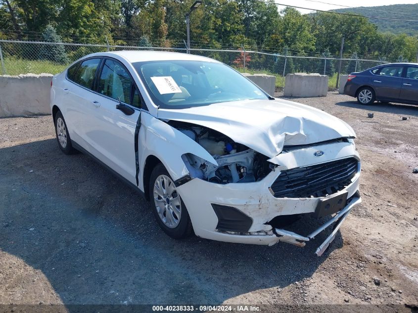 2020 FORD FUSION S - 3FA6P0G73LR121298