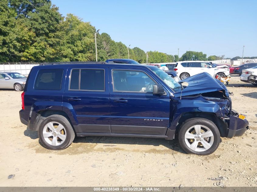 2014 Jeep Patriot Latitude VIN: 1C4NJRFB3ED858918 Lot: 40238349