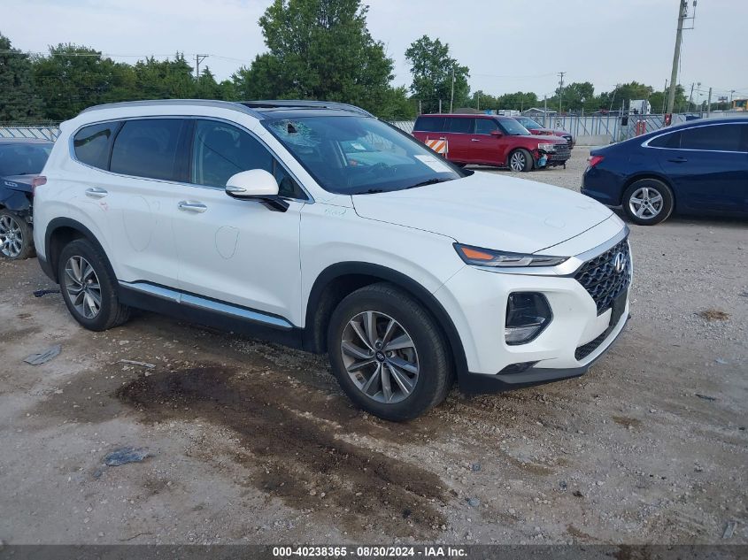 2020 Hyundai Santa Fe Sel VIN: 5NMS3CAD7LH281771 Lot: 40238365