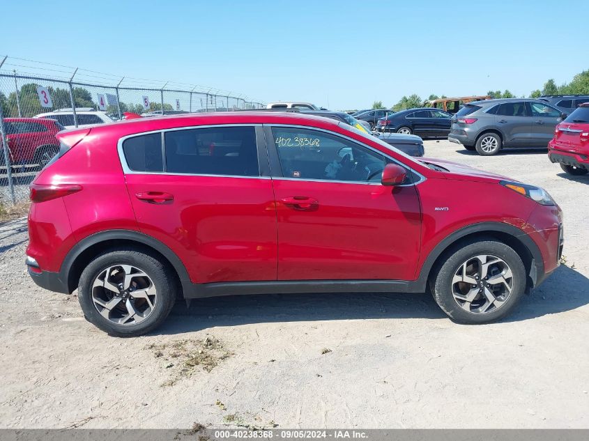 2021 Kia Sportage Lx VIN: KNDPMCAC8M7868600 Lot: 40238368