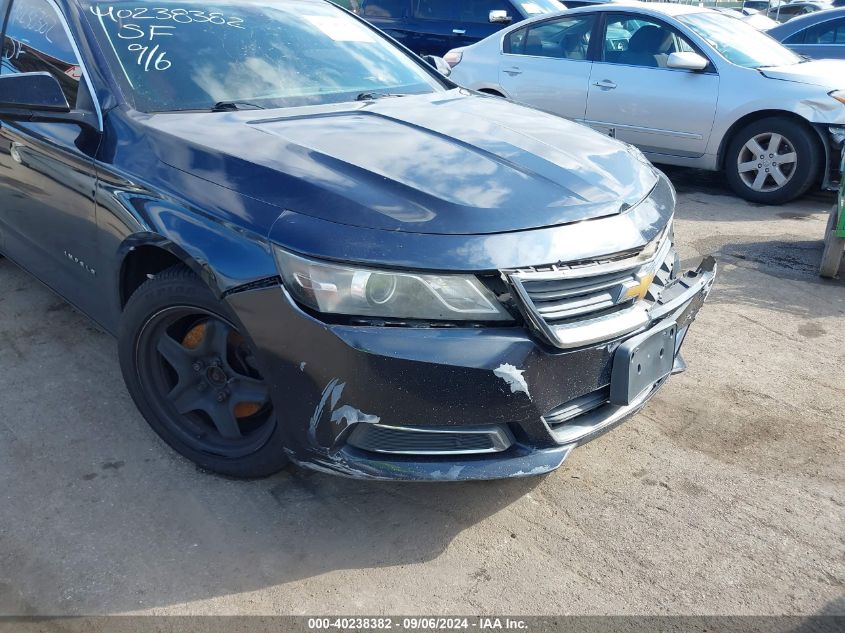 2014 Chevrolet Impala 1Ls VIN: 2G11Y5SLXE9210659 Lot: 40238382