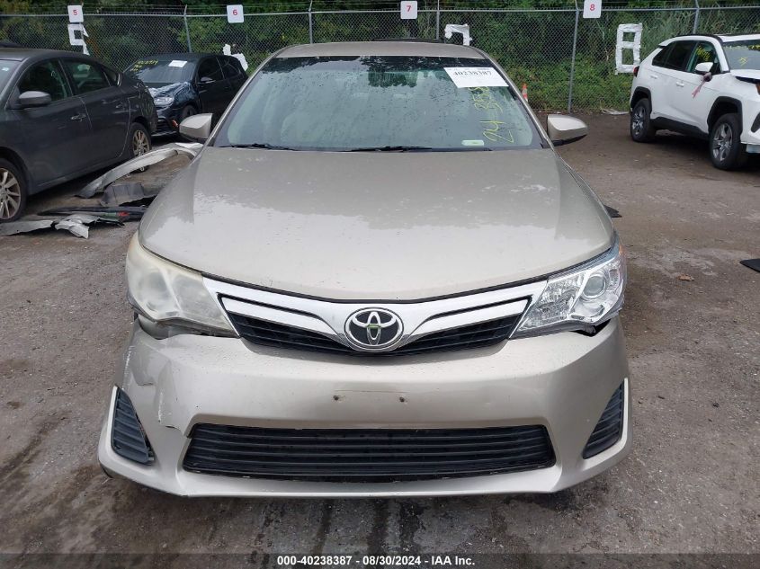 2013 Toyota Camry Le VIN: 4T1BF1FK1DU276428 Lot: 40238387