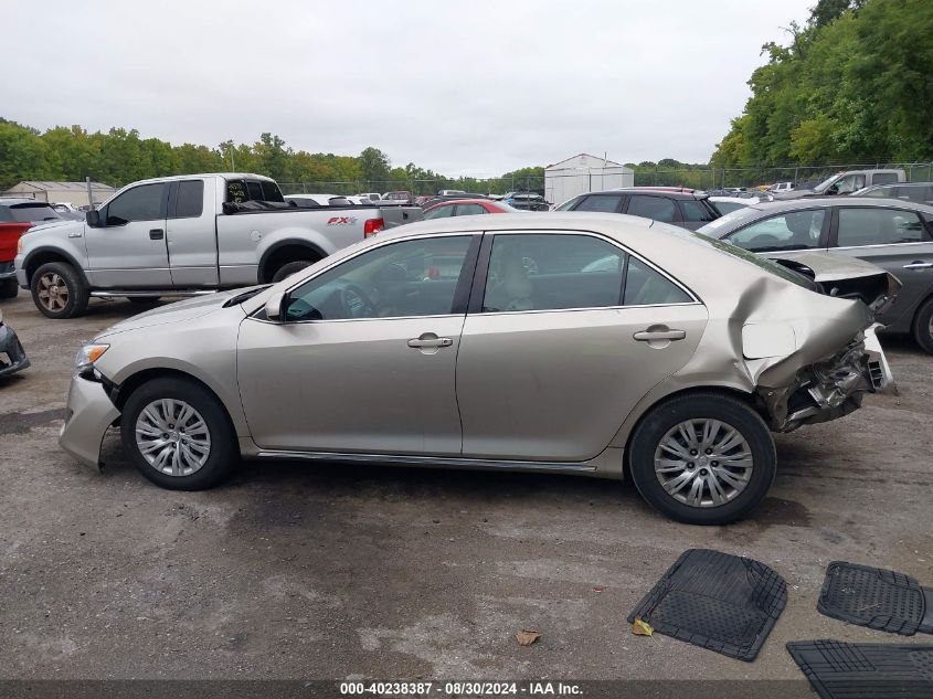 2013 Toyota Camry Le VIN: 4T1BF1FK1DU276428 Lot: 40238387