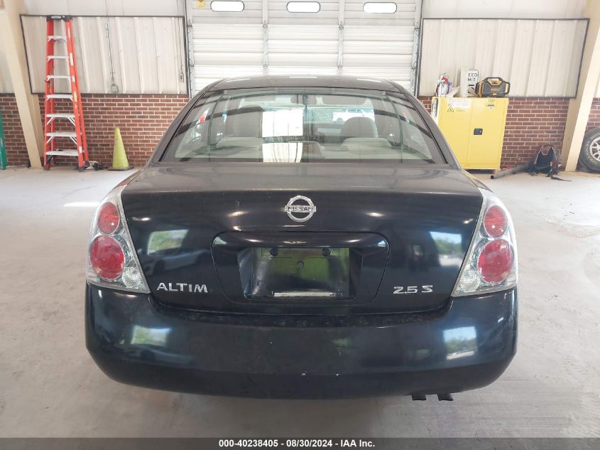 2005 Nissan Altima 2.5 S VIN: 1N4AL11D65C369606 Lot: 40238405